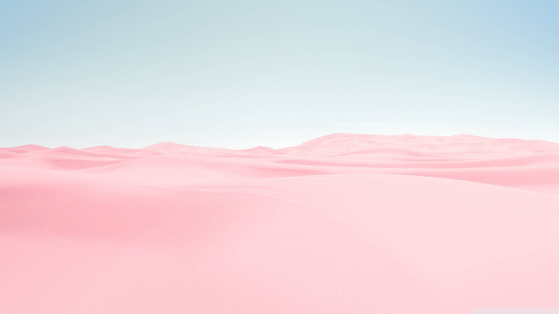 High Res Pink Desert Wallpaper