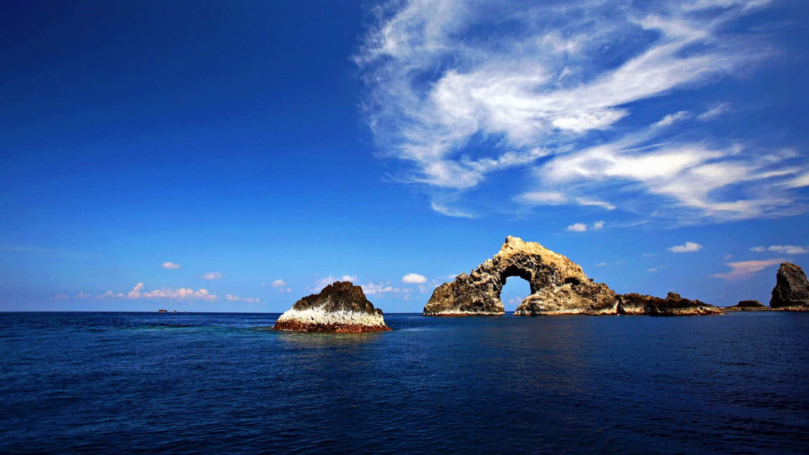 "Escape with a beautiful view of a high resolution beach."