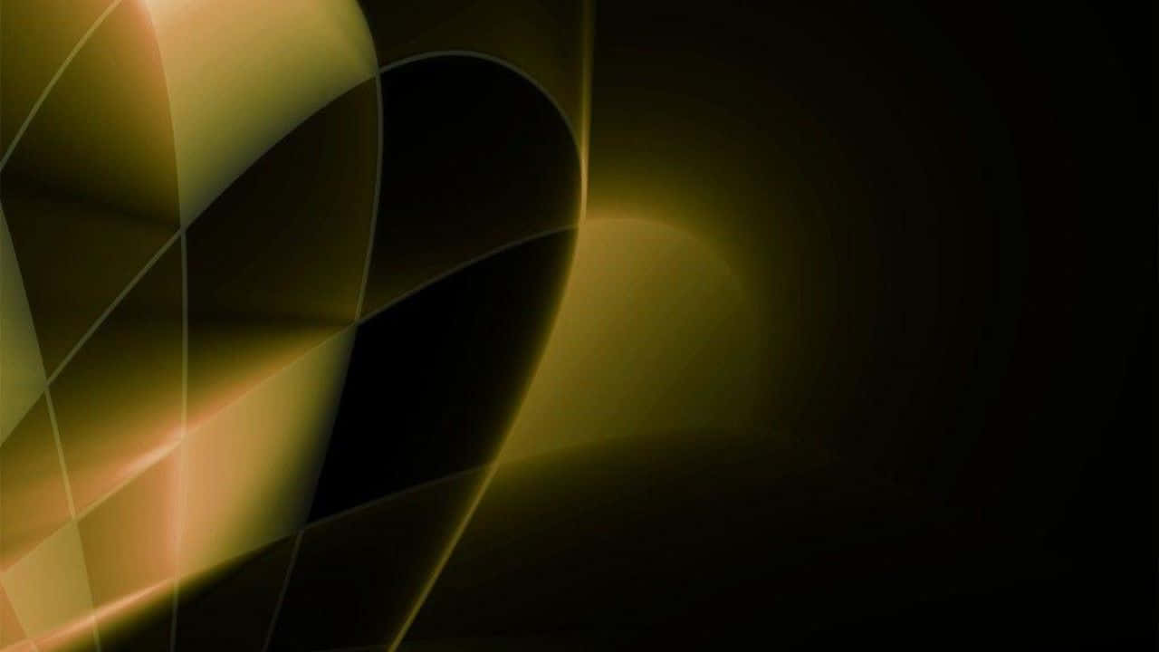 A Vibrant High Resolution Black And Gold Background