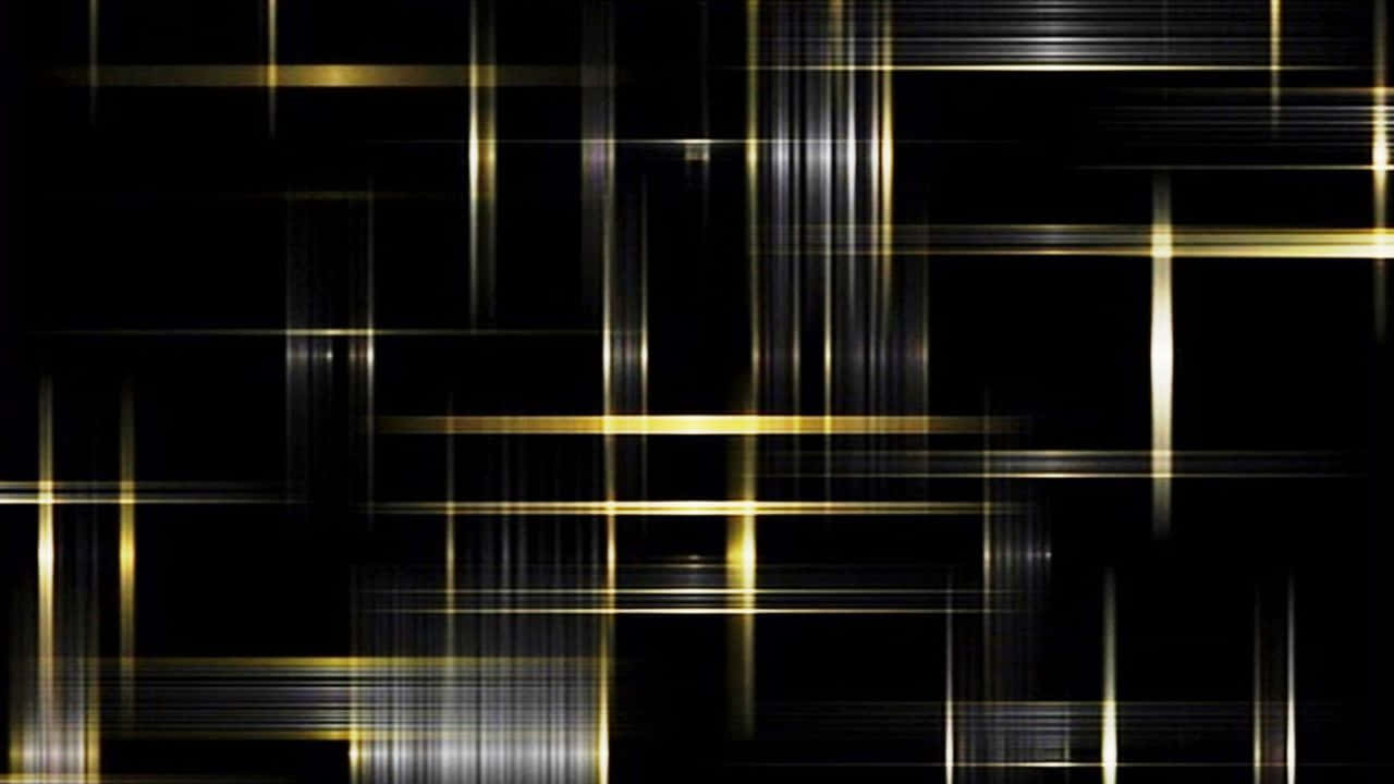 A striking black and gold background