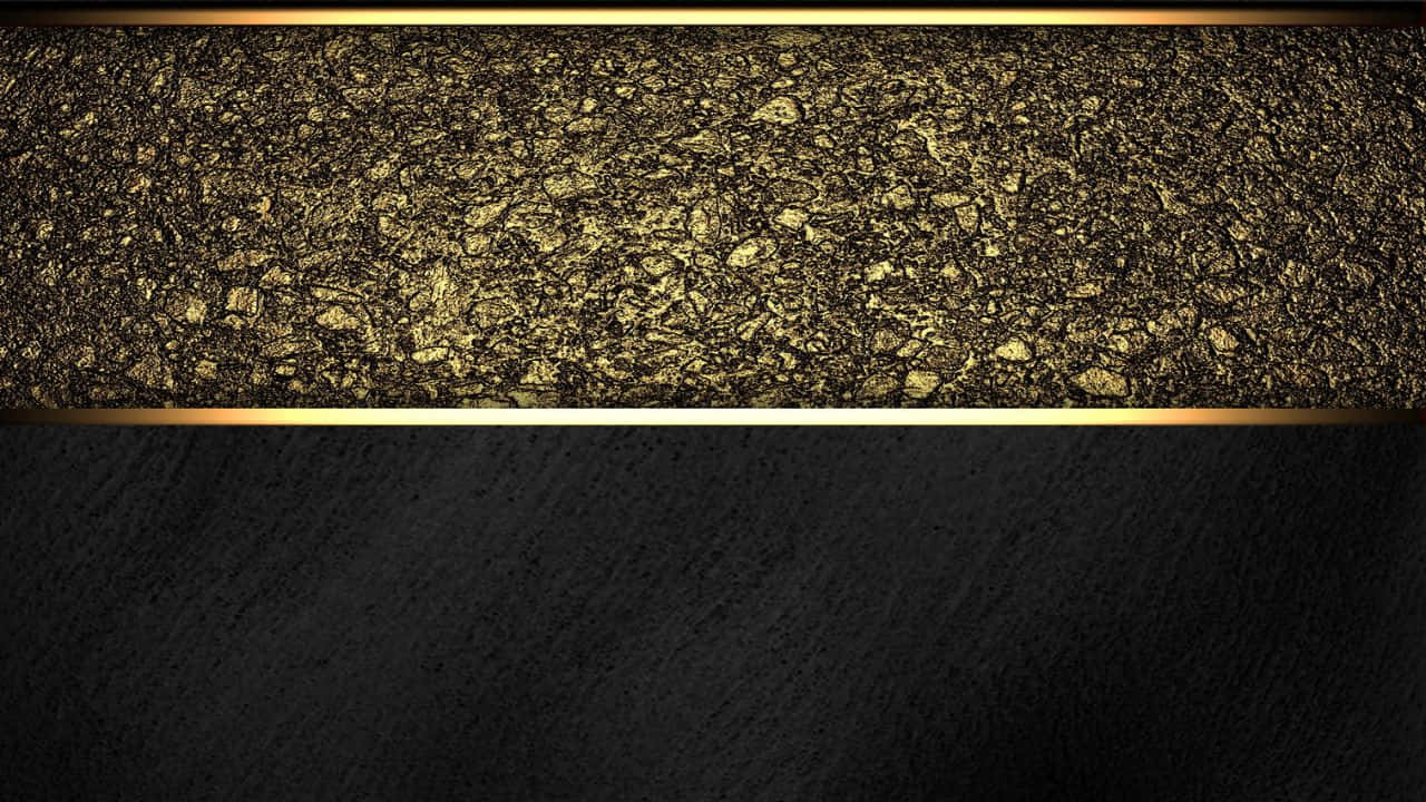 Magnificent High Resolution Black and Gold Pattern