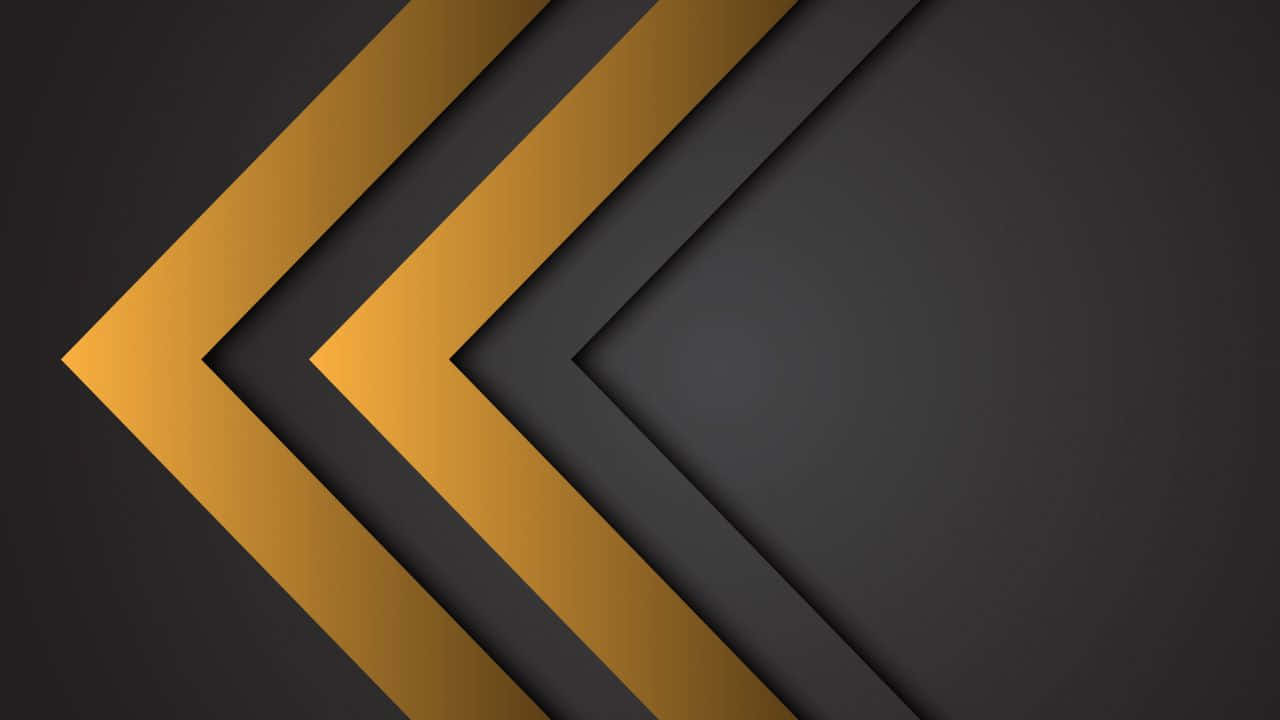 Timeless Elegance - A High Resolution Black And Gold Background