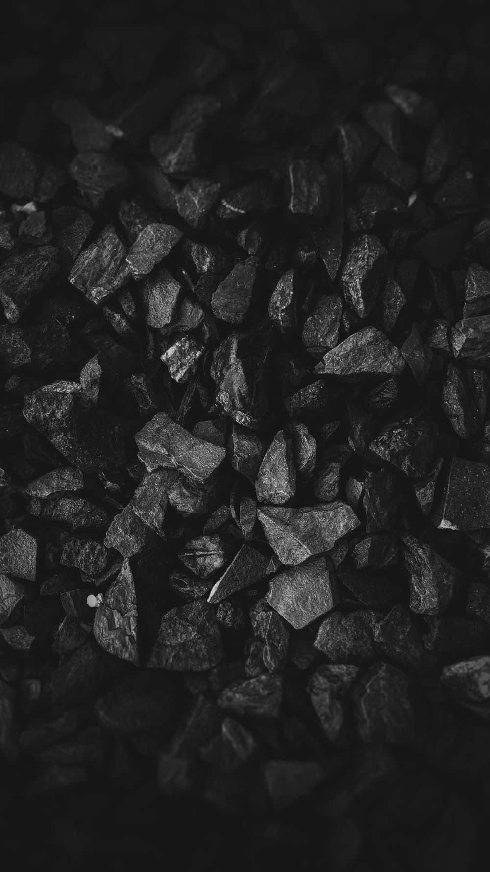 High Resolution Black Background Rocks Color