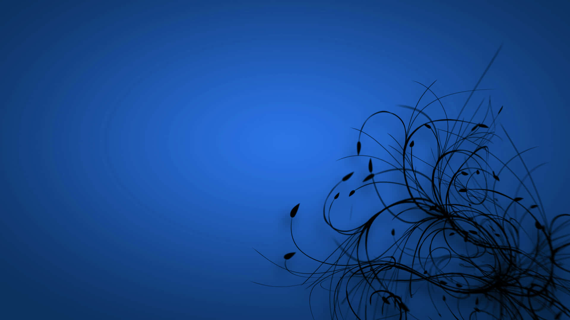 Unosfondo Blu Vibrante Con Un Leggero Tocco Di Texture.
