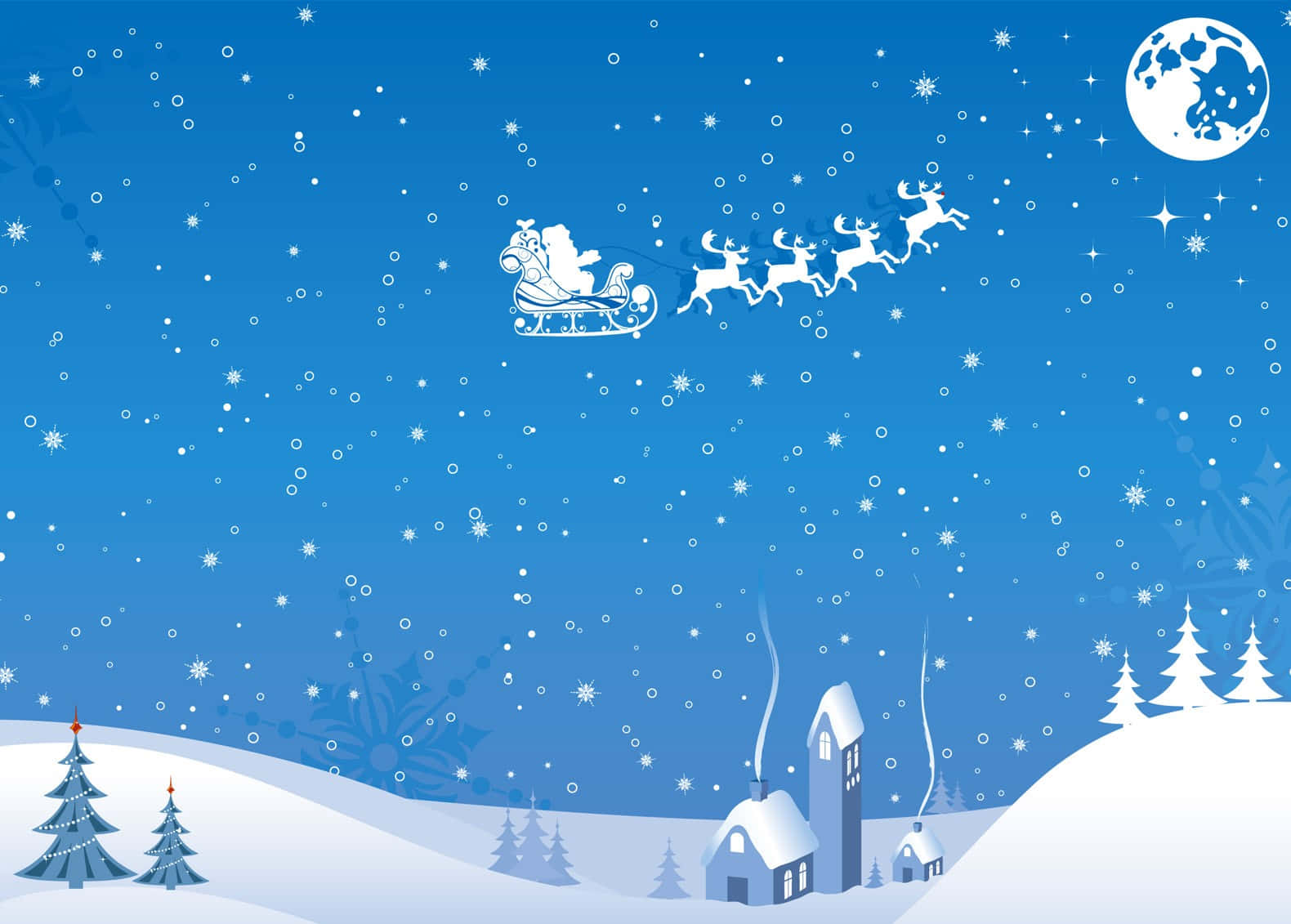 Celebrate the Joyous Christmas Holiday with a Beautiful High Resolution Christmas Background