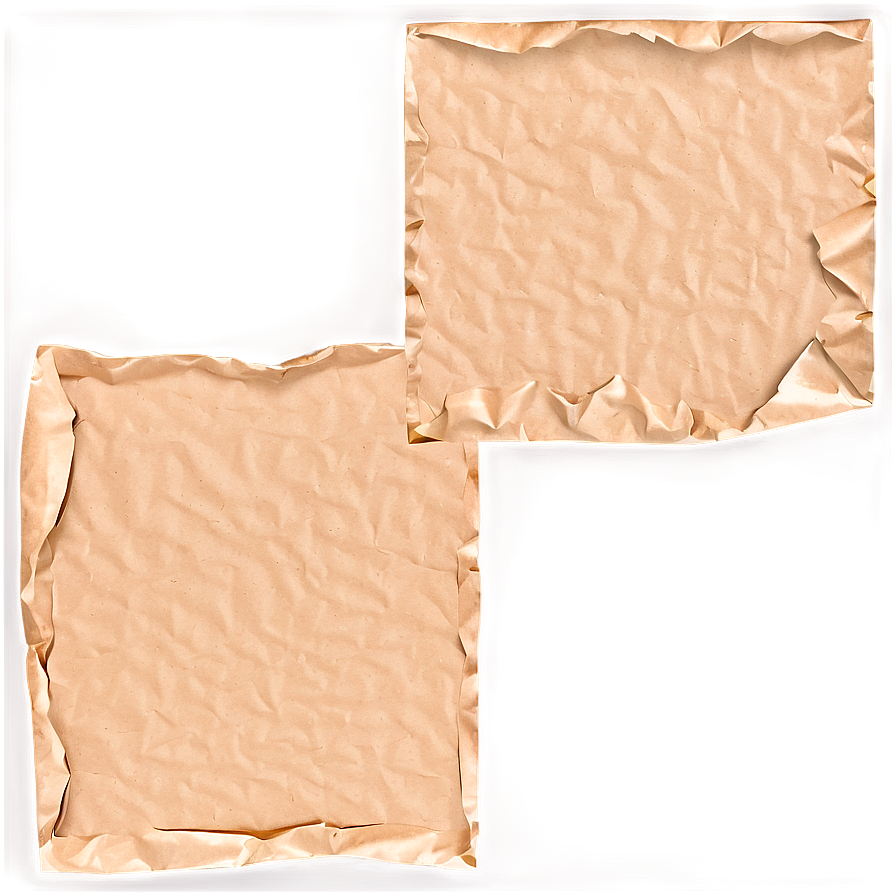 High-resolution Crumpled Paper Png 05242024 PNG