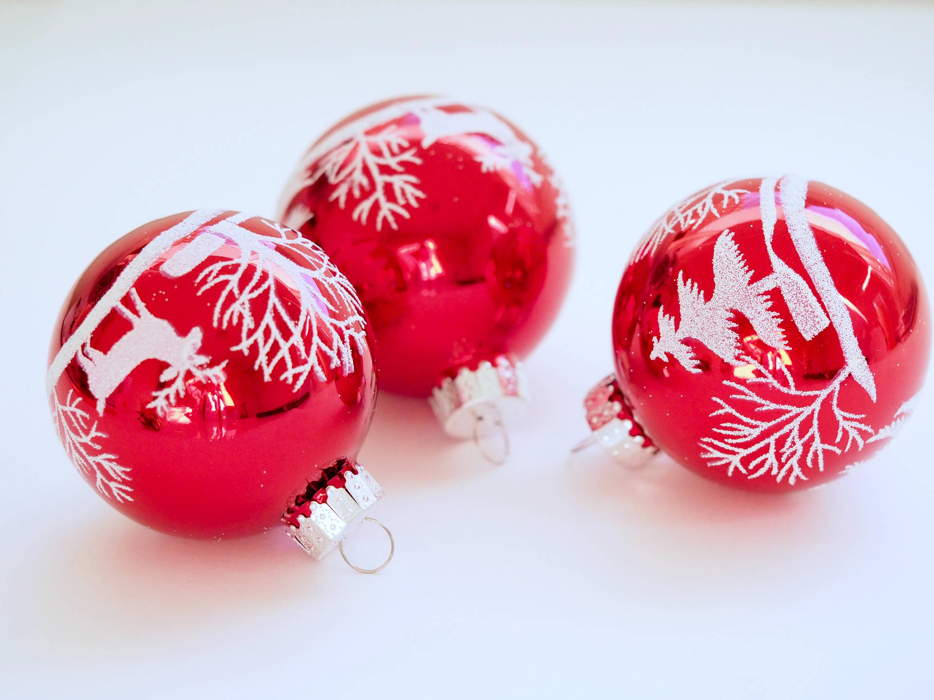 High Resolution Detailed Christmas Balls