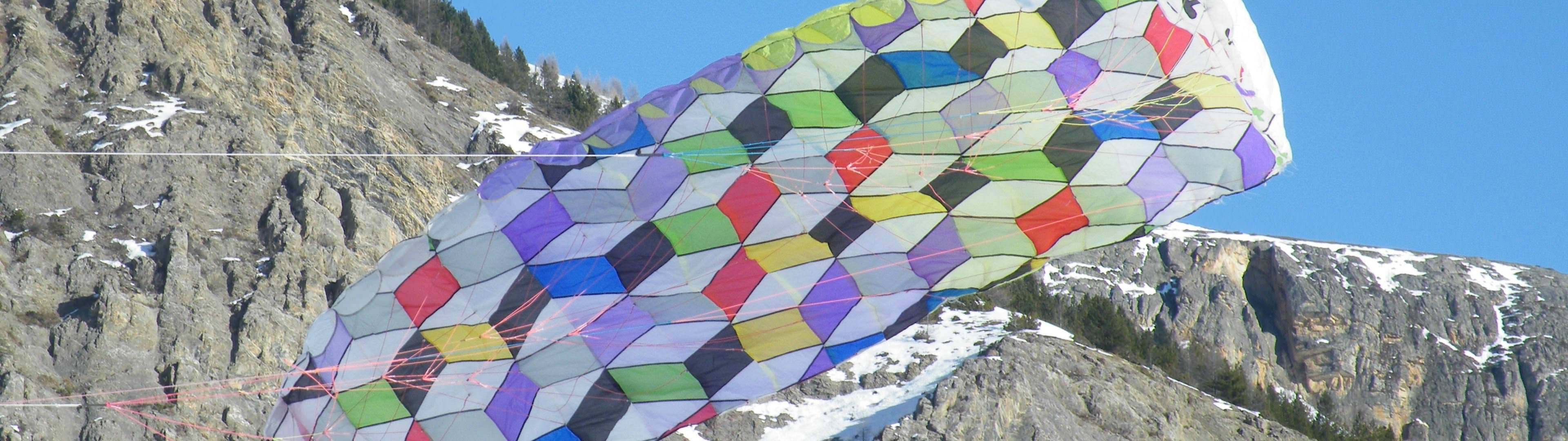 High Resolution Dual Monitor Parachute Wallpaper
