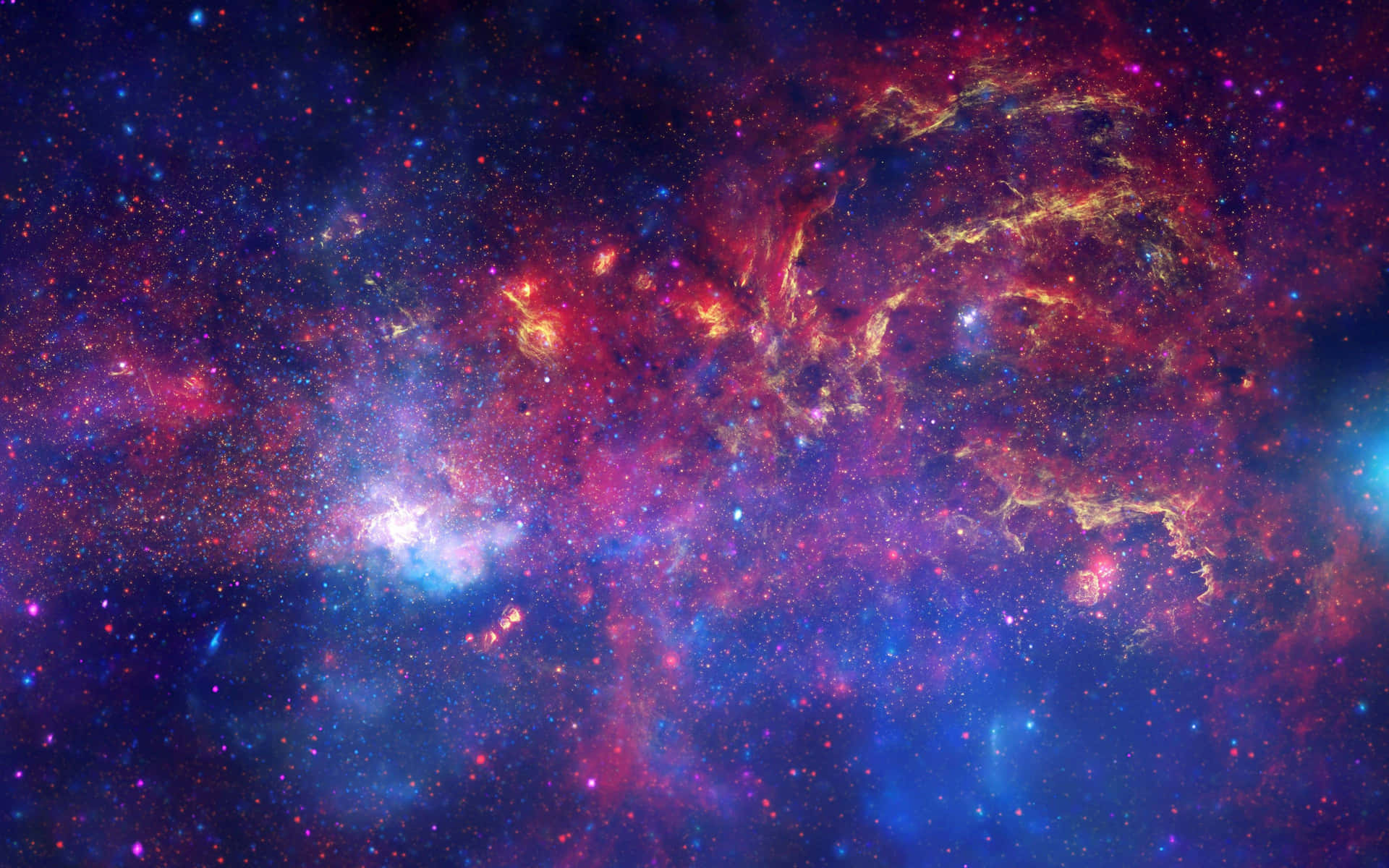 Sfondocentrale Ad Alta Risoluzione Della Galassia Chandra.