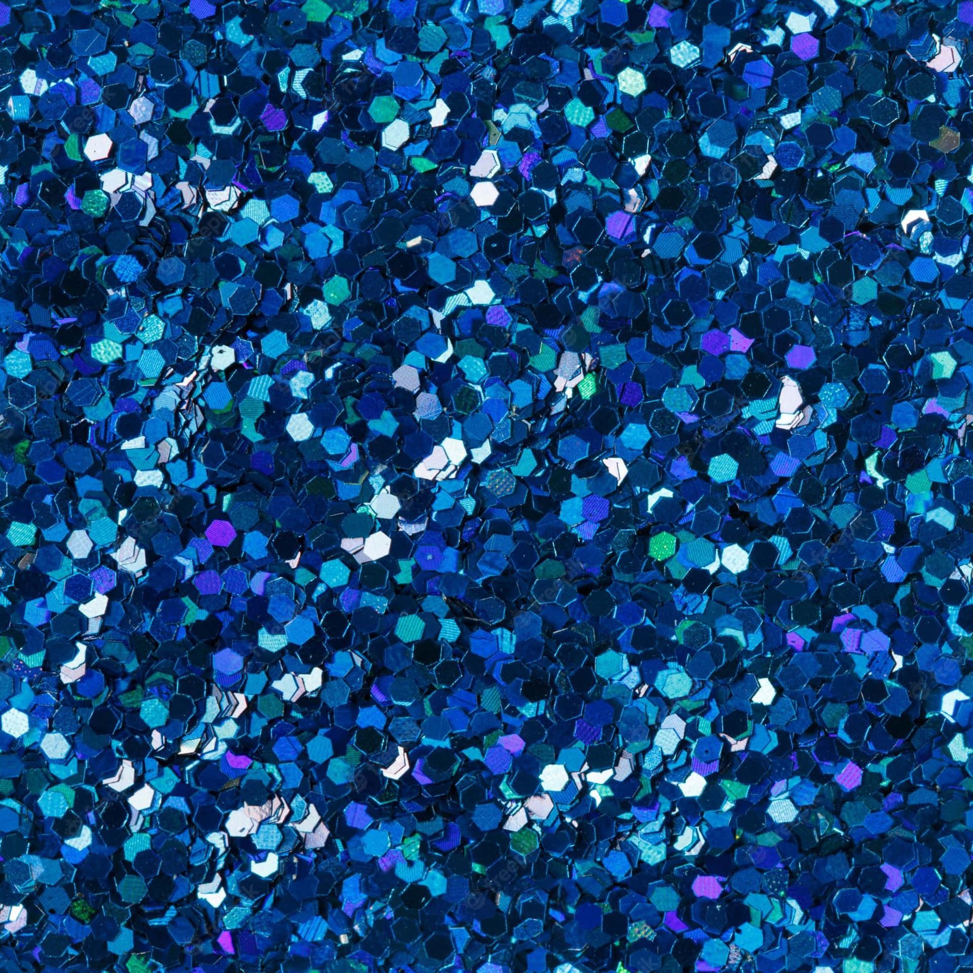 Royal Blue High Resolution Glitters Background