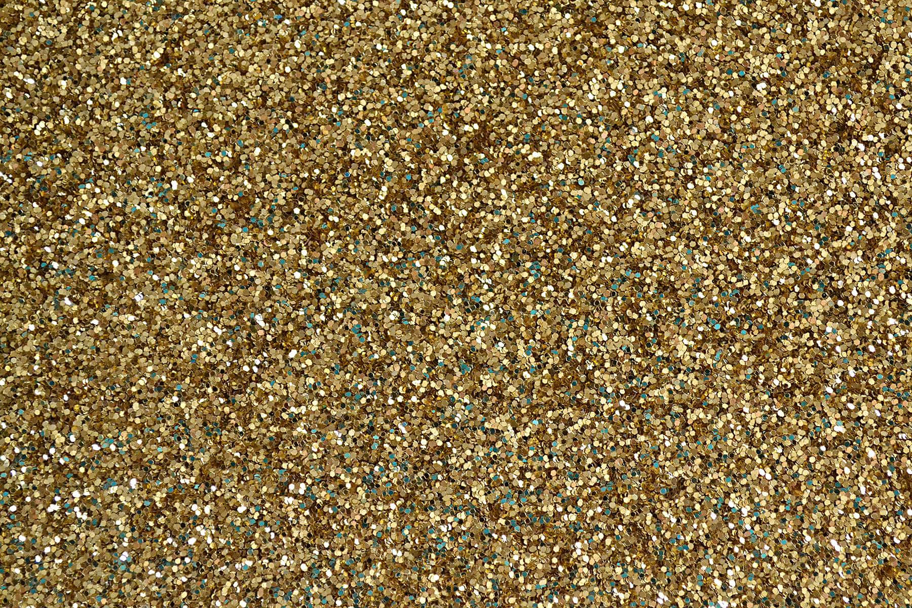 Gold High Resolution Glitters Background
