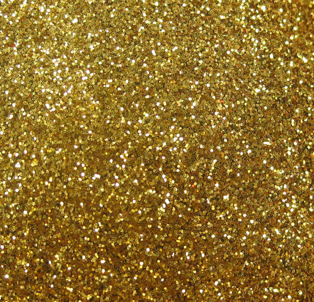 Stylish Gold Glitter Background
