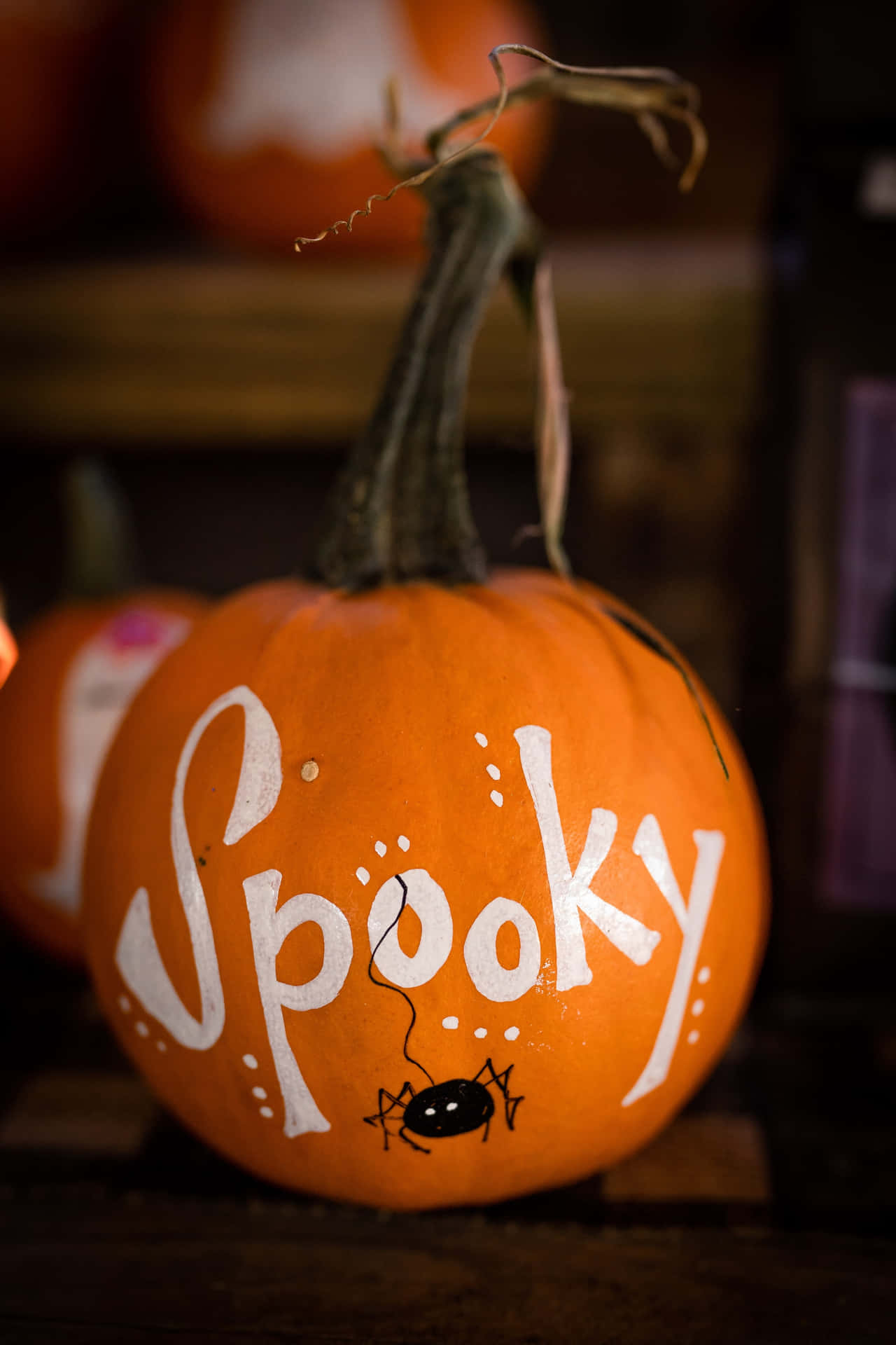 Spooky Pumpkin High Resolution Halloween Background