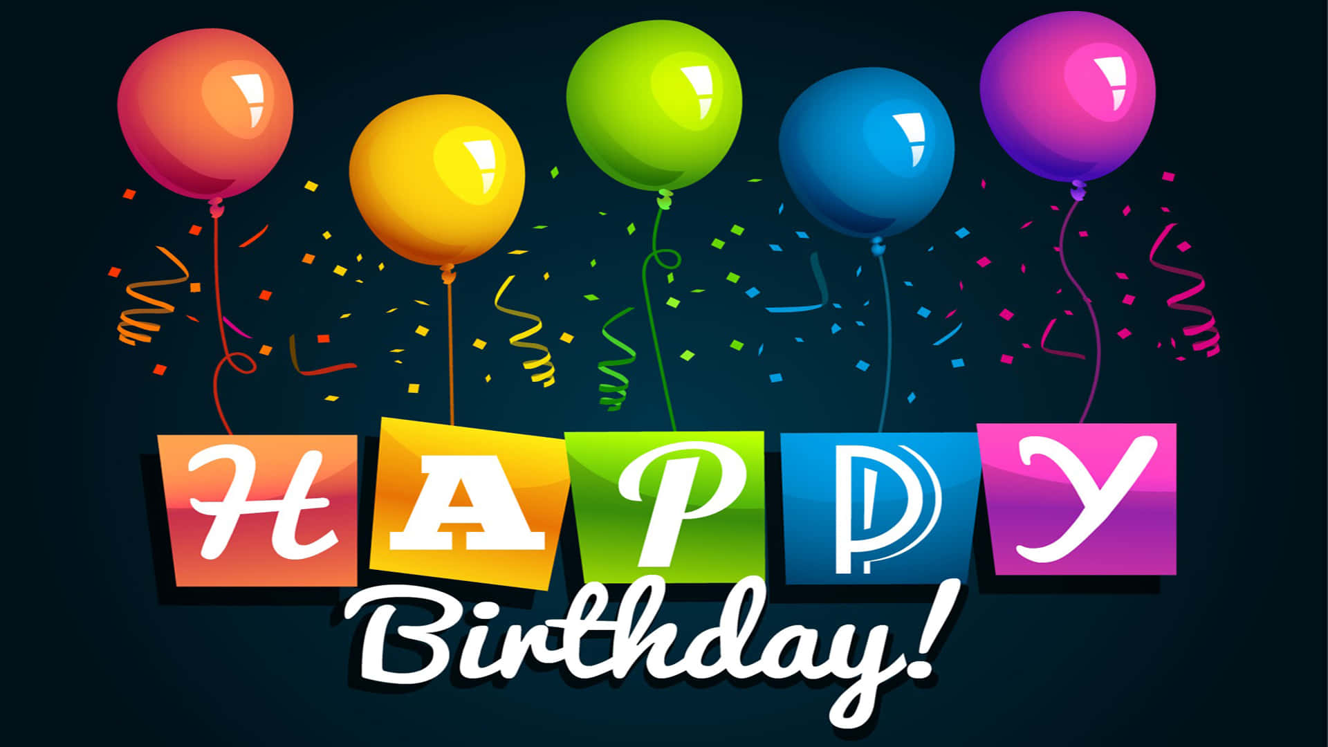 Happy Birthday! Celebrate with a beautiful high resolution background