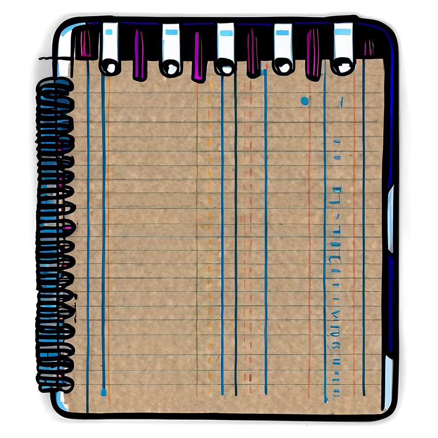 High Resolution Notebook Paper Png 25 PNG