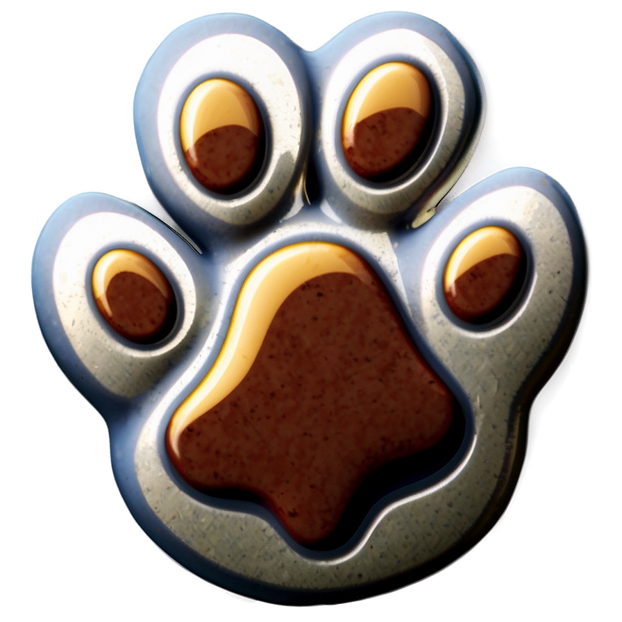 High-resolution Paw Print Png 05042024 PNG
