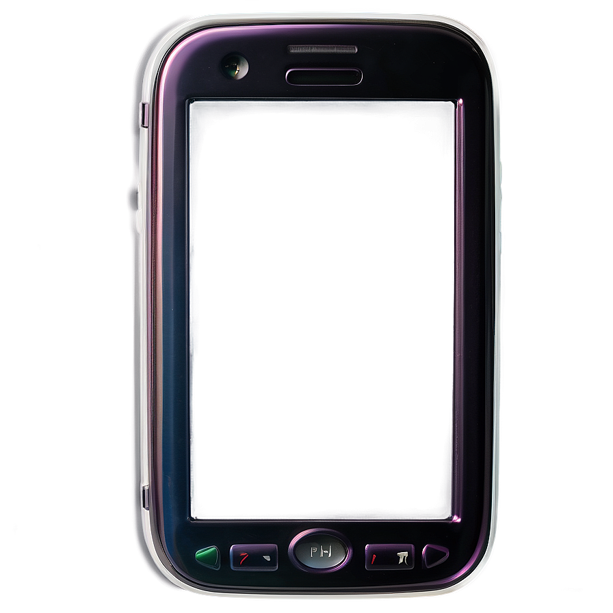 High-resolution Phone Frame Png 06262024 PNG