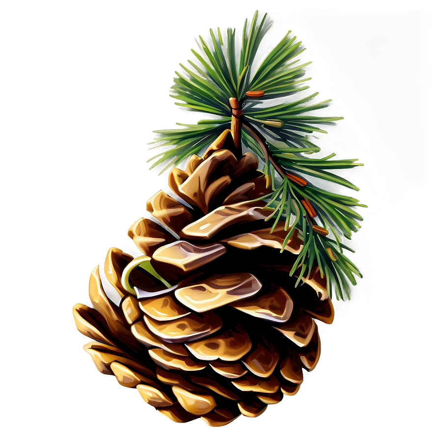 High Resolution Pine Cone Png 42 PNG