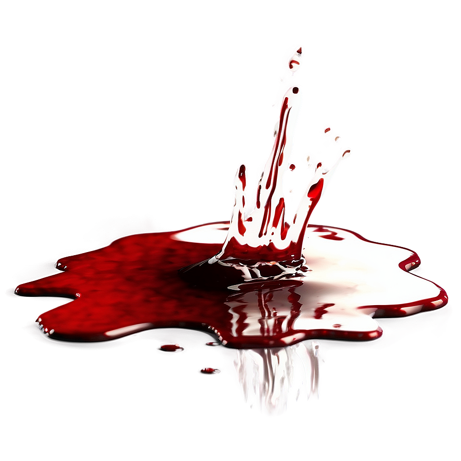 High-resolution Red Blood Splatter Png Tvt PNG