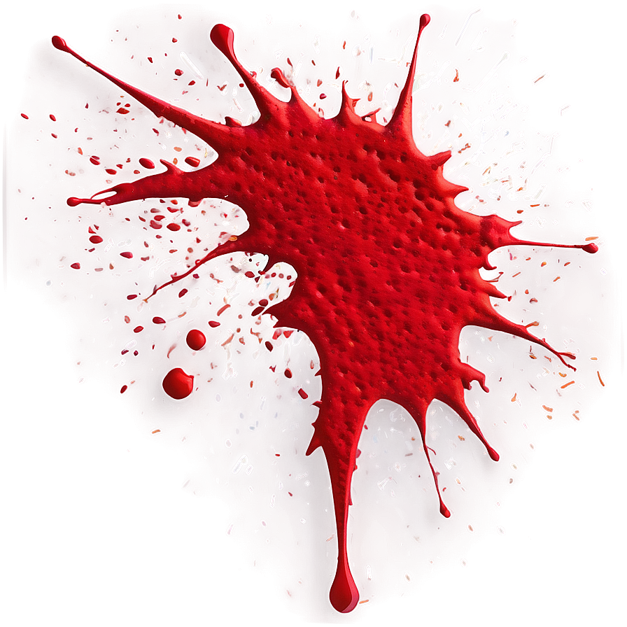 High-resolution Red Splatter Png 06262024 PNG