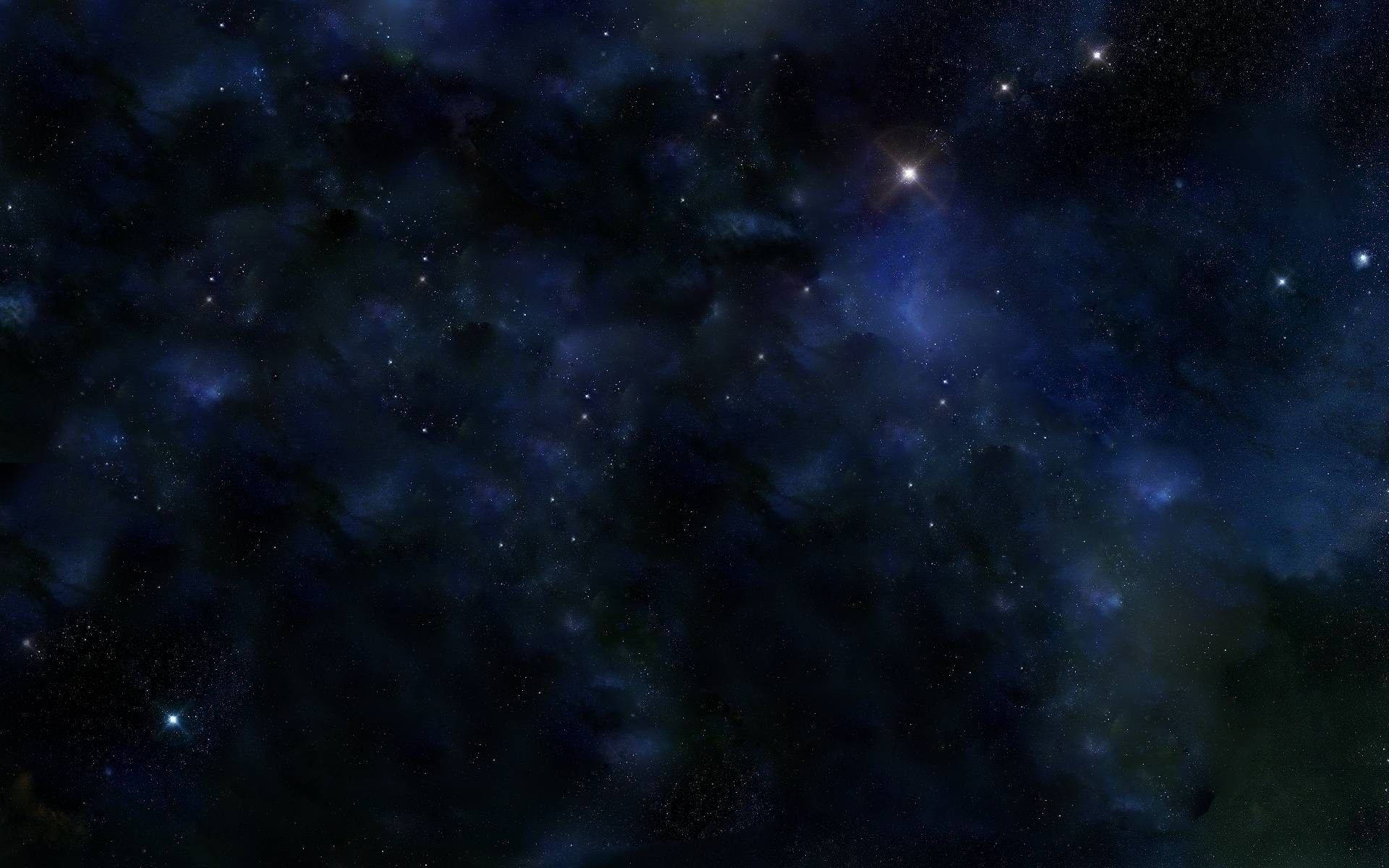 Altaresolución De Estrellas Y Nubes Azules Fondo de pantalla