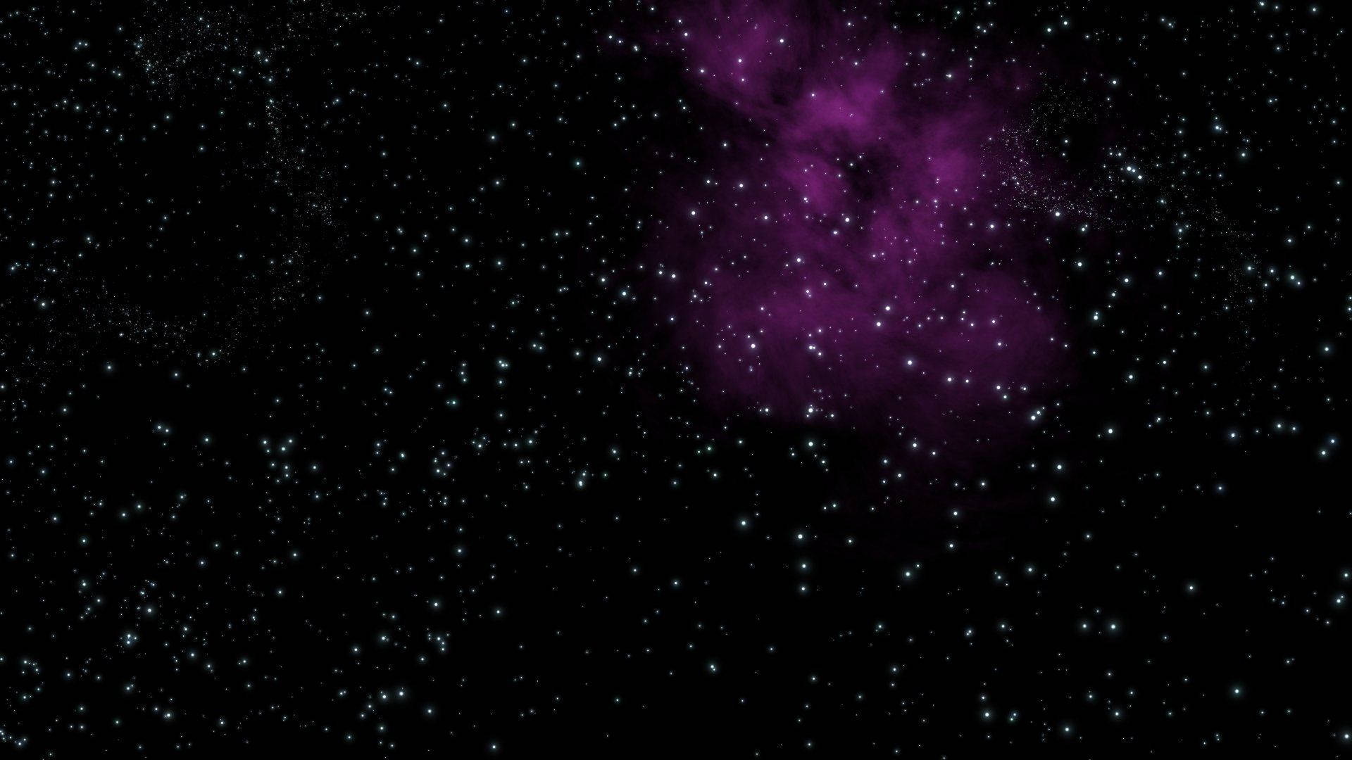 High Resolution Star Purple Clouds Wallpaper