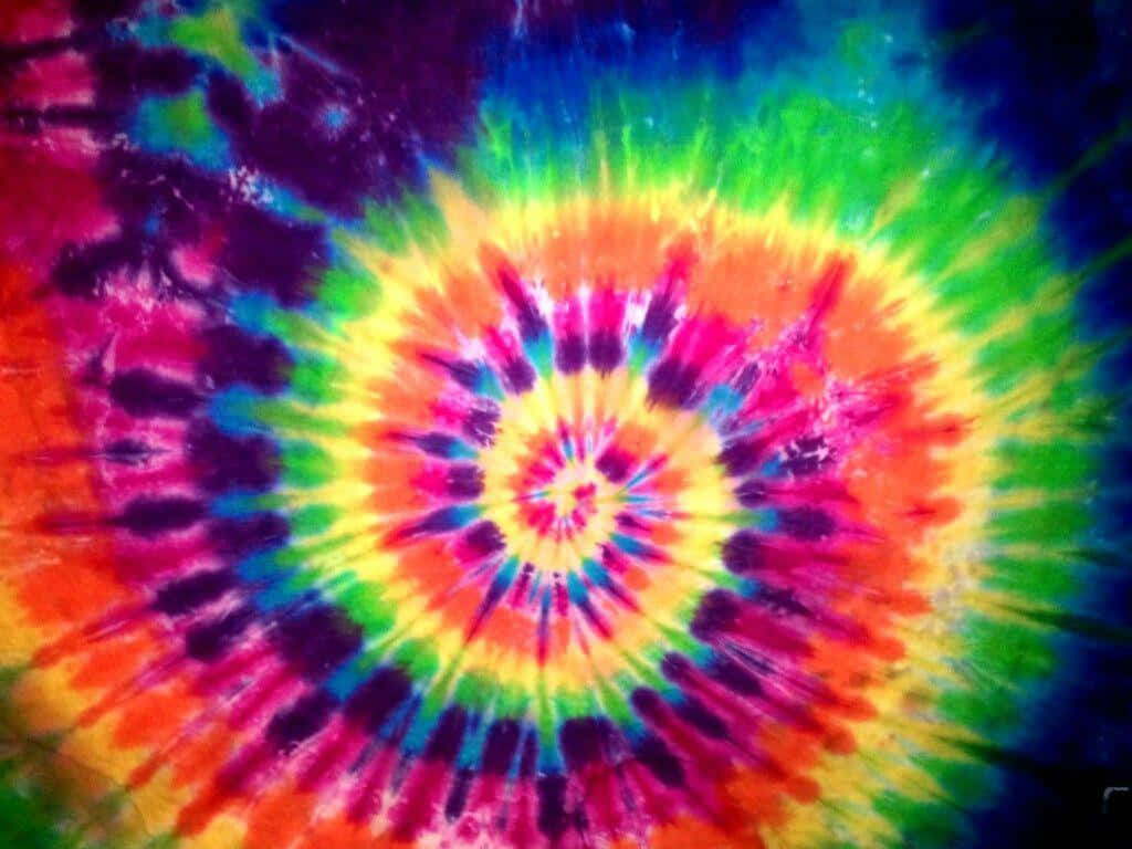Bright and Colourful Tie Dye Wallpaper