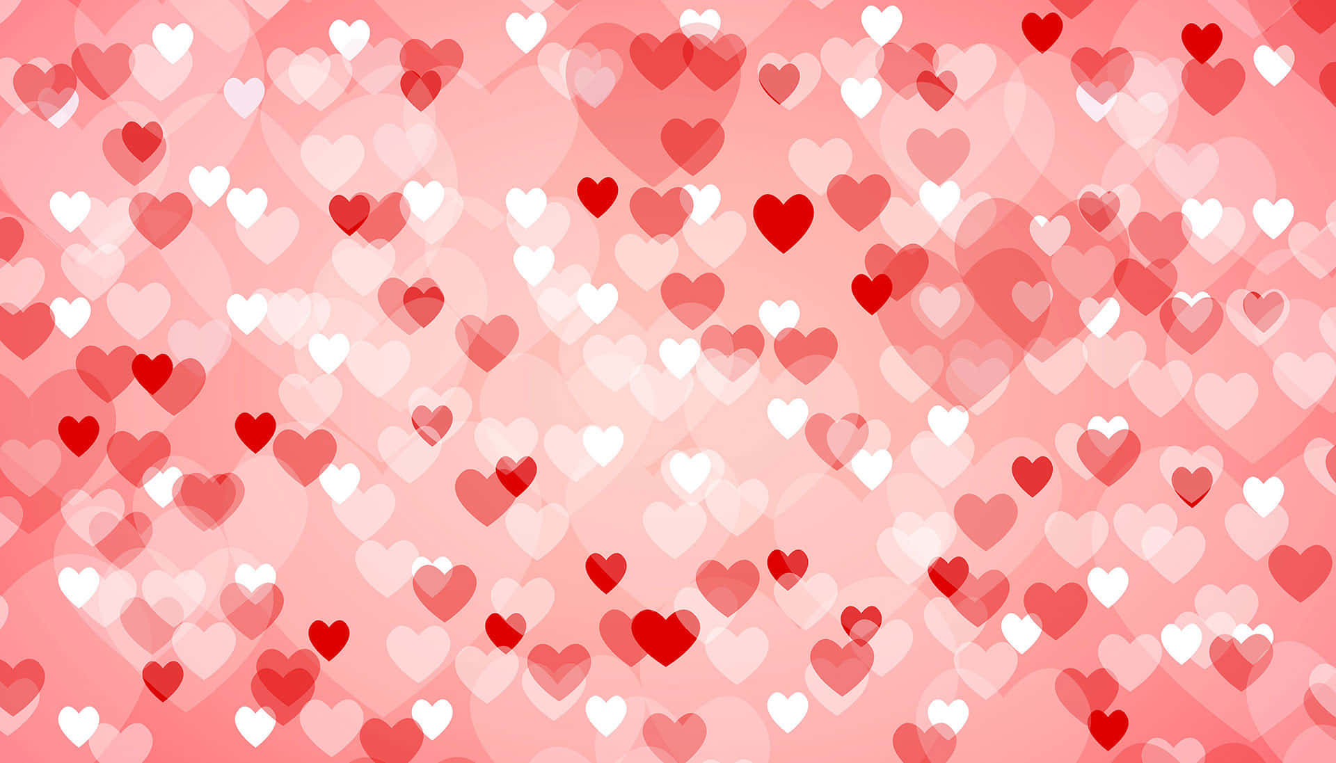 Coloresbrillantes De Amor Para Un Feliz Día De San Valentín.
