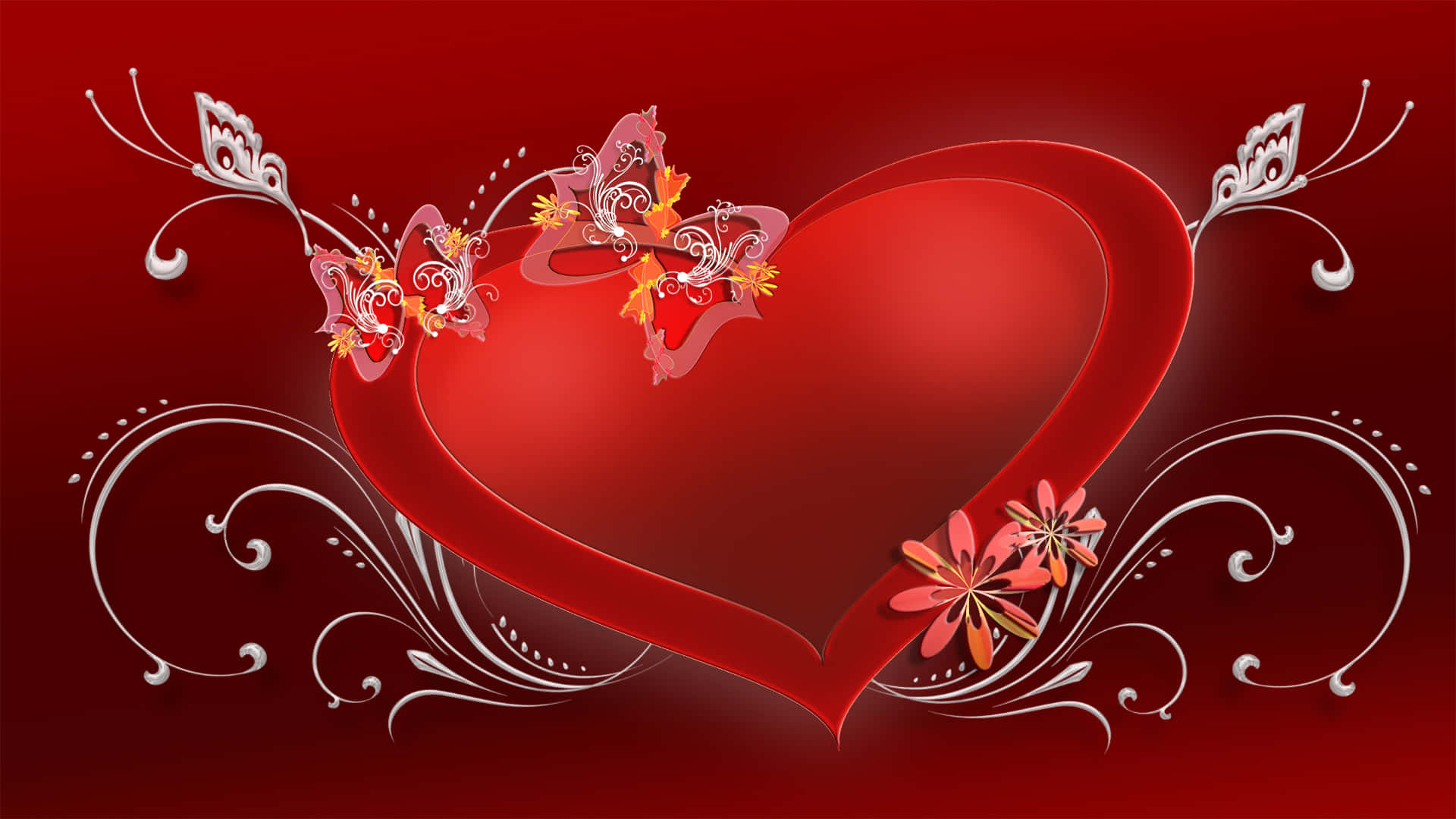 Muestratu Amor Con Un Hermoso Fondo De Alta Resolución Para El Día De San Valentín.