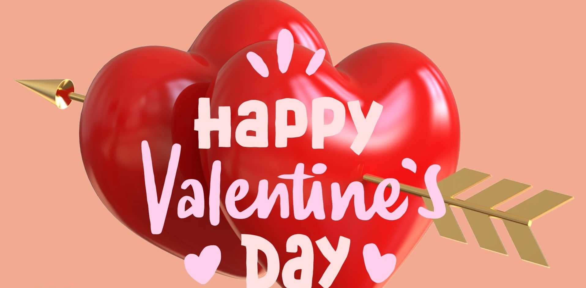 Celebrael Amor Con Un Atractivo Fondo De Pantalla De Alta Resolución Para El Día De San Valentín.