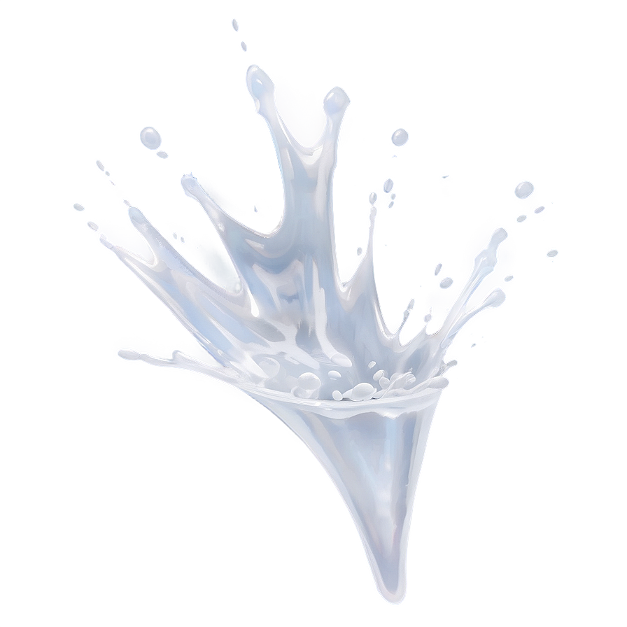 High-resolution White Splash Png 06122024 PNG