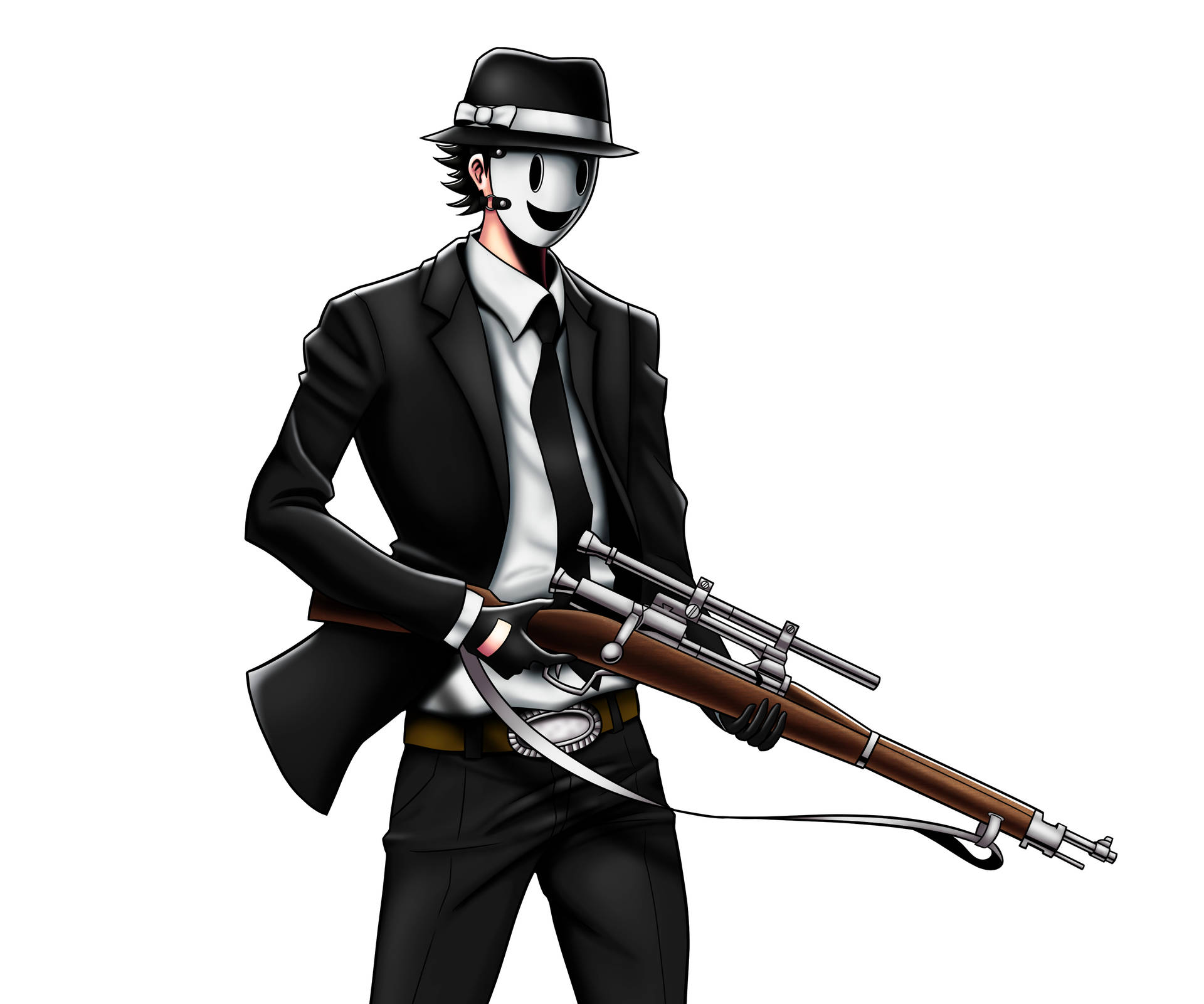 Sniper Mask, high rise invasion, anime, HD phone wallpaper | Peakpx