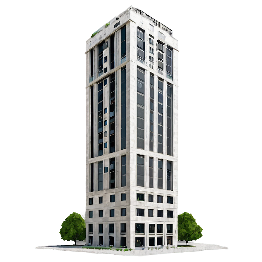 High-rise Towers Illustration Png 06202024 PNG