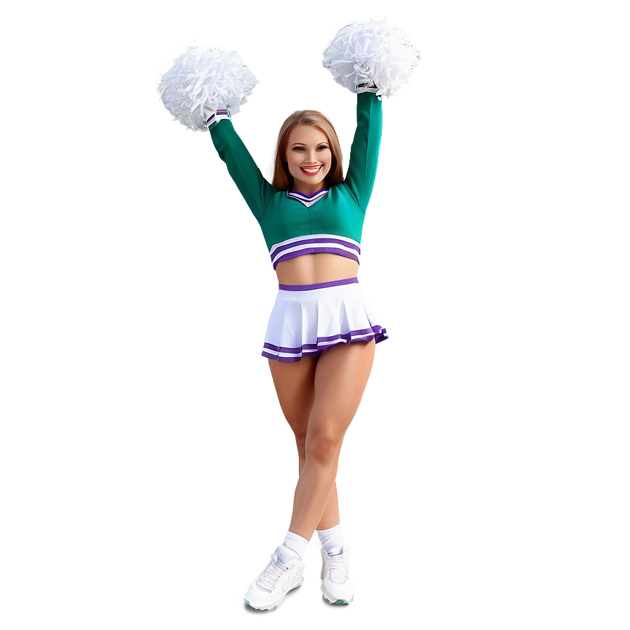 Download High School Cheerleader Png Cwx78 | Wallpapers.com