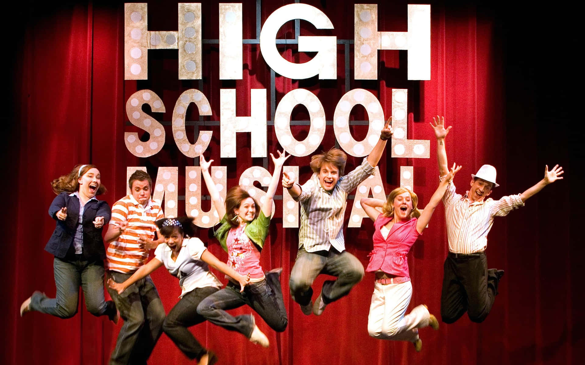 High School Musical Stars on Stage