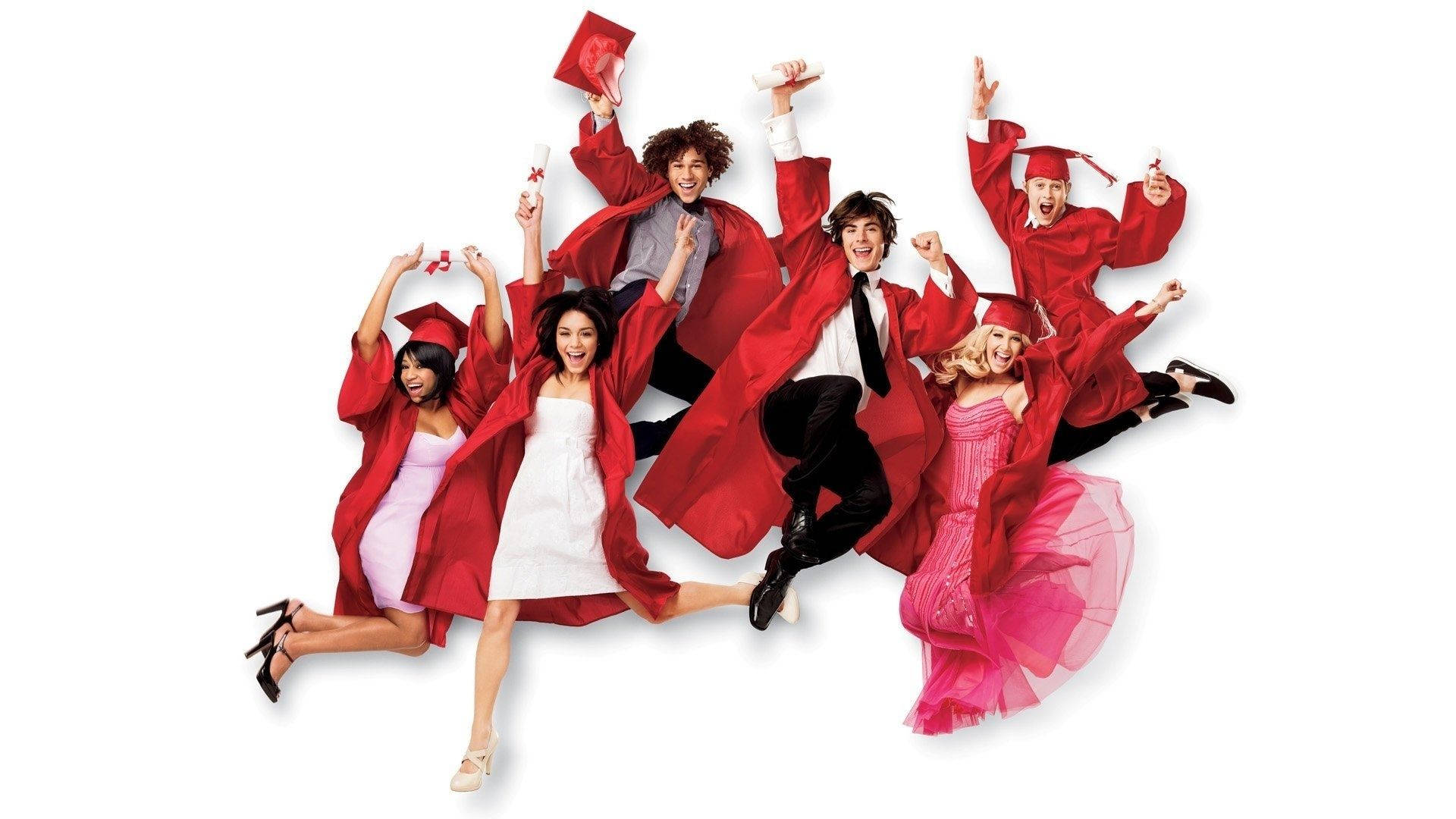 High School Musical Graduation Background