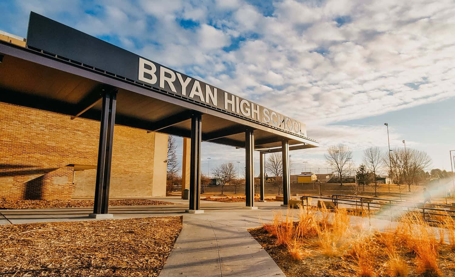 Bryan High School Entrance