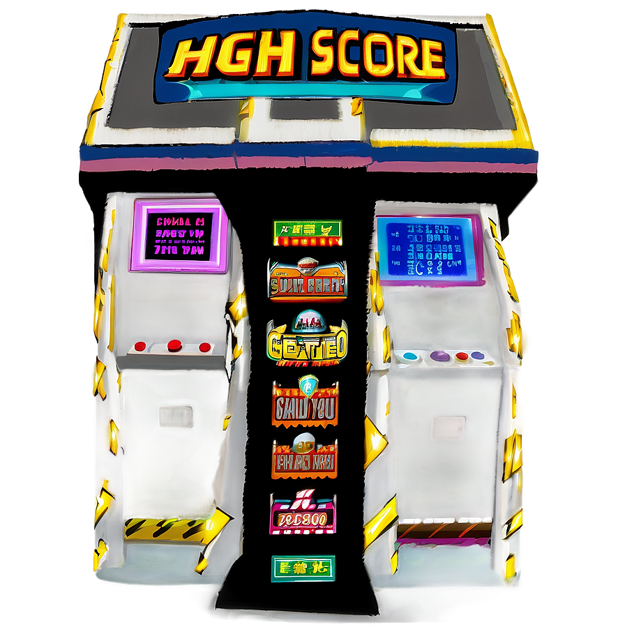High Score Arcade Challenge Png Mco62 PNG