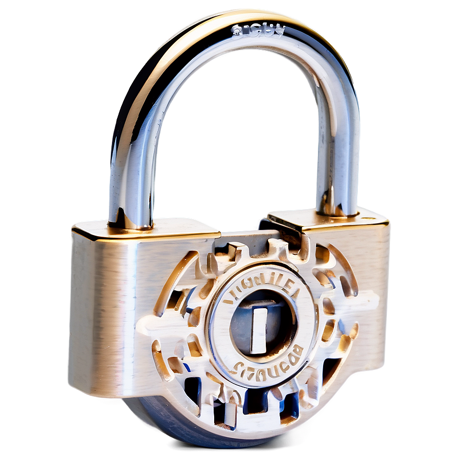 High Security Padlock Png 06202024 PNG