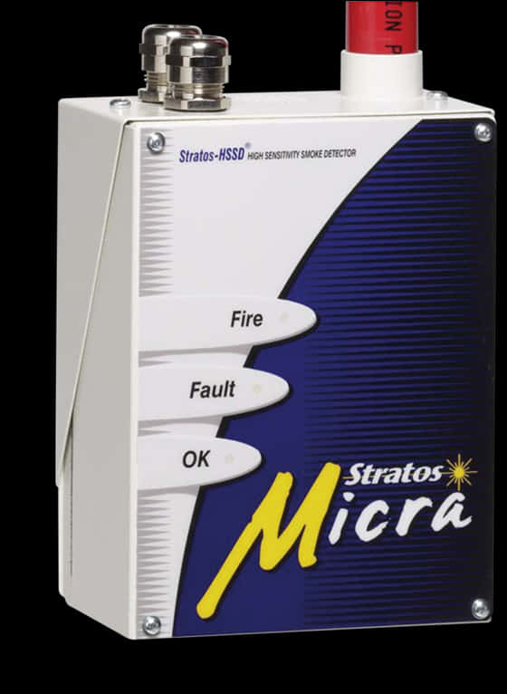 High Sensitivity Smoke Detector Stratos Micra PNG