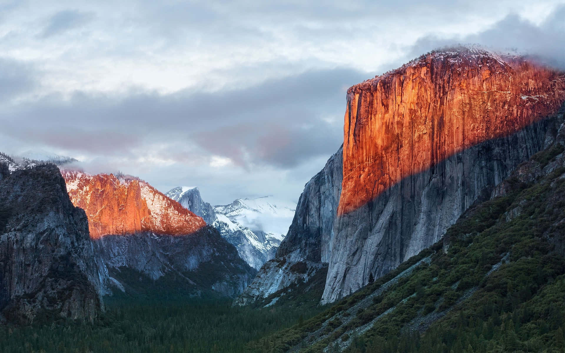 macOS High Sierra Wallpaper 4K Mountains Stock Landscape 4037