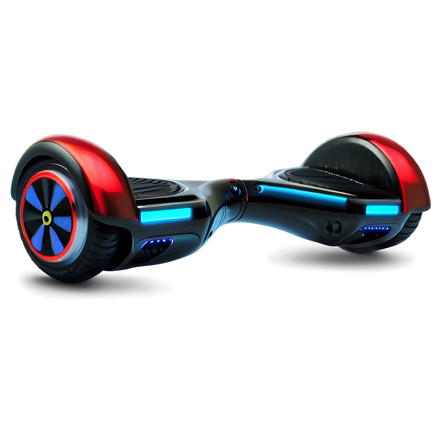 High-speed Hoverboard Png 06252024 PNG