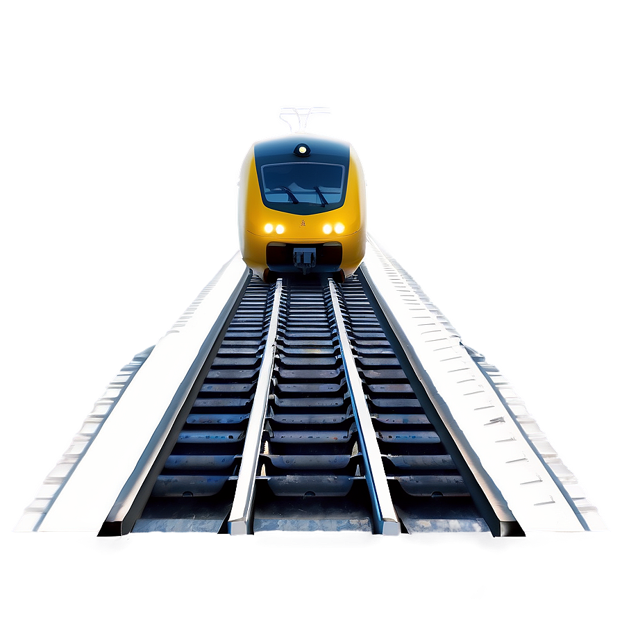 High-speed Train Track Png Nli20 PNG