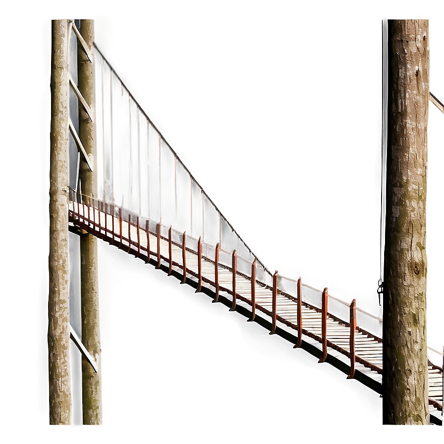 High Suspension Bridge Trail Png 4 PNG