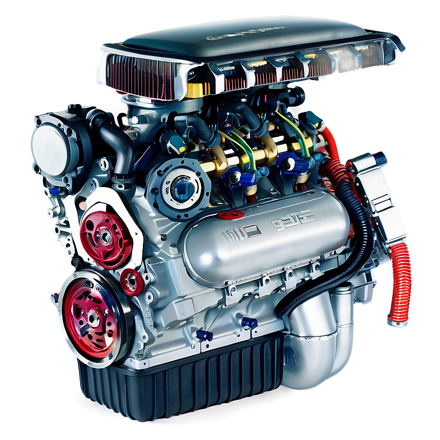 High-tech Car Engine Setup Png Lsy PNG