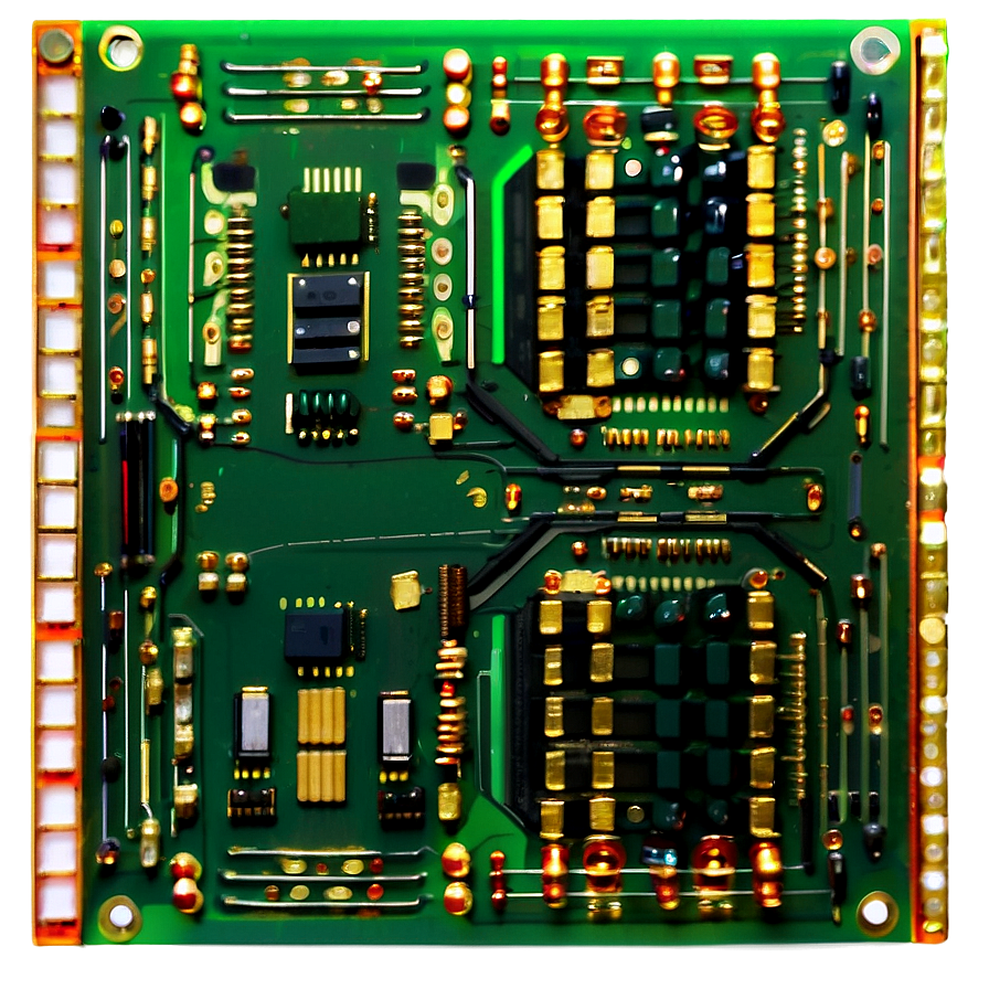 High-tech Circuit Board Png Myp2 PNG