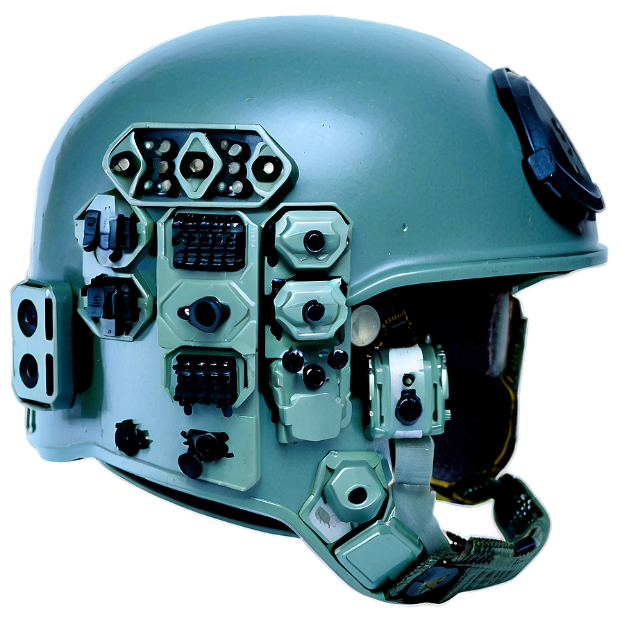High-tech Combat Helmet Png Jpt PNG