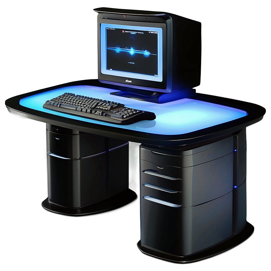 High Tech Computer Desk Png 40 PNG