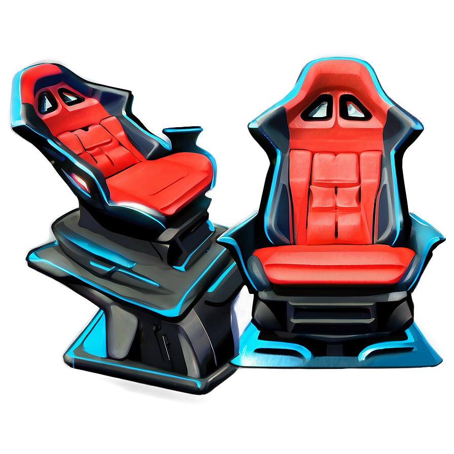 High Tech Gaming Silla Png 6 PNG