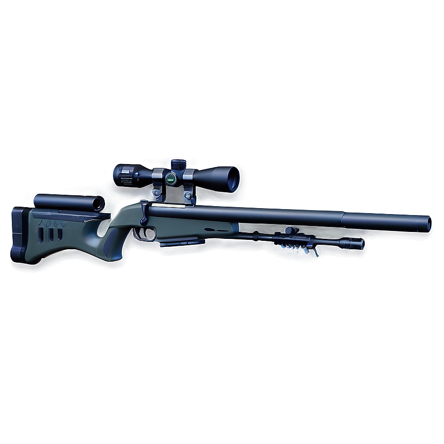 High Tech Sniper Rifle Png Hkd82 PNG